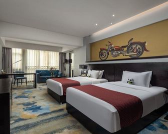 Unikue Hotel - Chengdu Jinli Wuhou Temple - Chengdu - Bedroom