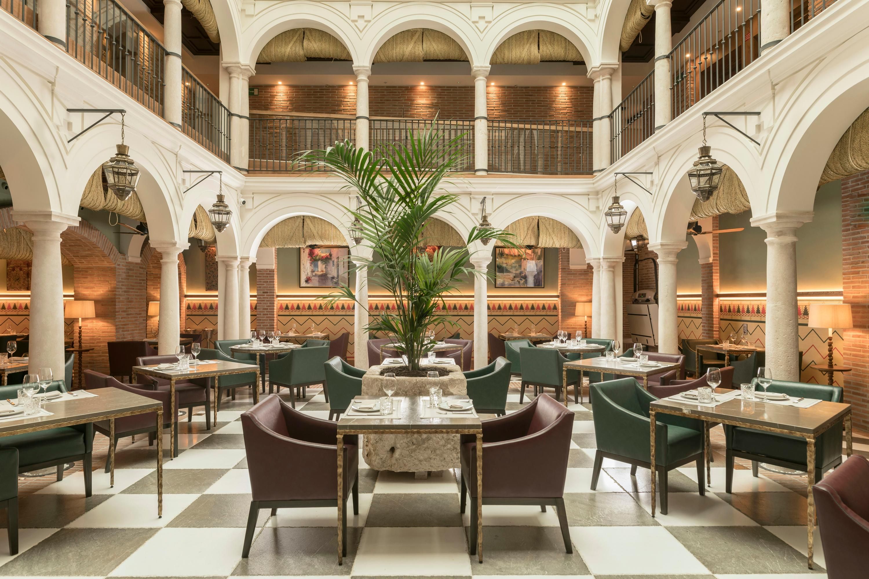 Palacio Solecio, a Small Luxury Hotel of the World - Малага - Ресторан