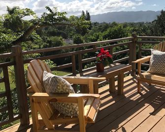 Front View Apartment in a Modern Container Conversion - Montego Bay - Balcony