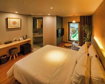 신촌 메이븐 호텔 - Foreign Tourist Tax Return Hotel - 서울 - 침실