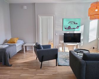 Forenom Serviced Apartments Kuopio - Kuopio - Olohuone
