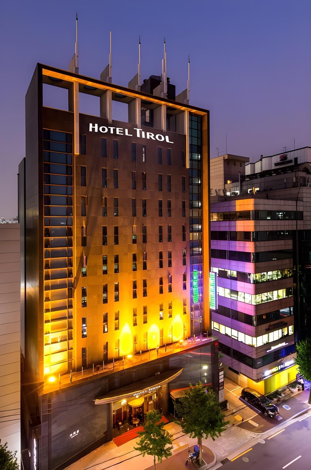 Hotel Tirol - Seúl - Edificio