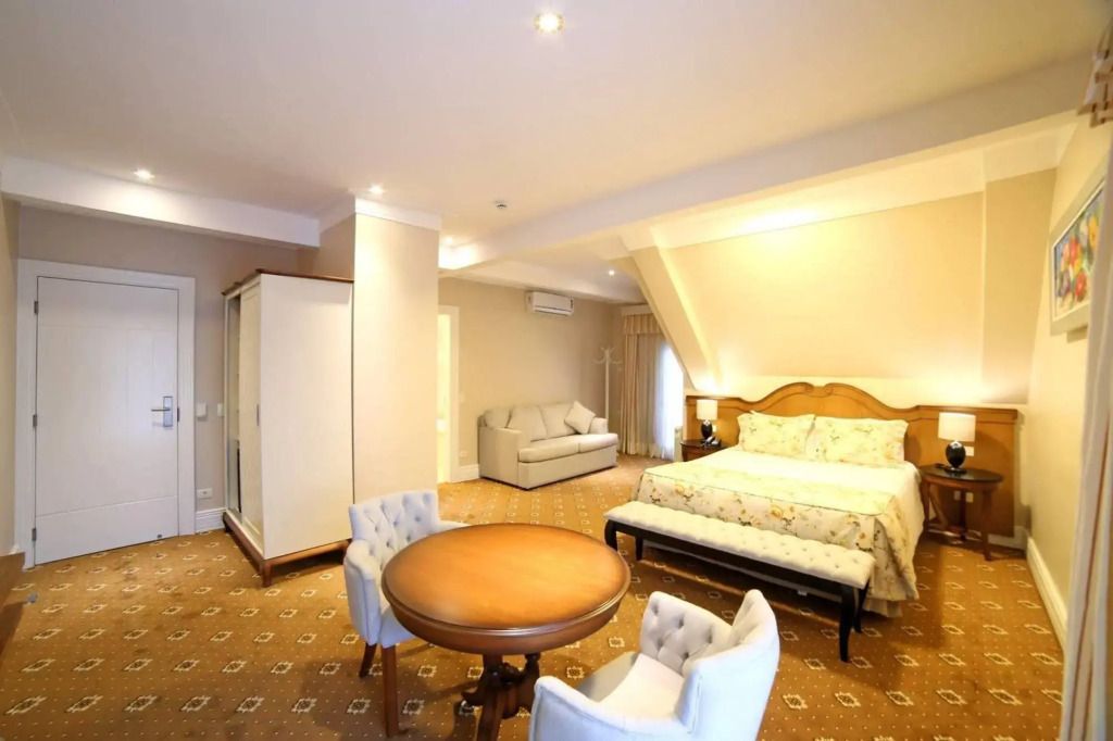 Pousada Villaggio Itália - קמפוס דו ג'ורדאו - חדר שינה