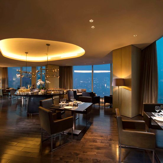 Restaurant view of Conrad Beijing