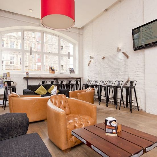 Living room view of Yha Bristol