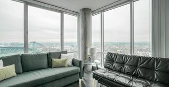 Heaven On Baltimore Downtown Fully Furnished Apartments - Baltimore - Sala de estar
