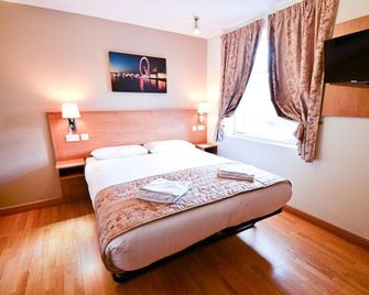 Kings Cross Inn Hotel - London - Bedroom