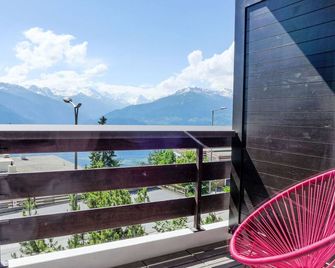 Résidence du Rhône B61 by Interhome - Crans-Montana - Balcony