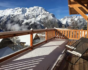 Chalet l'Ardoisière - Villard-Reculas - Balcon