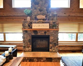 Amazing Home, Water Toys, Incredible Deck, View, Game Room on Great Fishing Lake - Brainerd - Living room