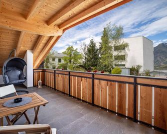 Krämerhof Apt Villnösser Geisler - Rodeneck - Balcón