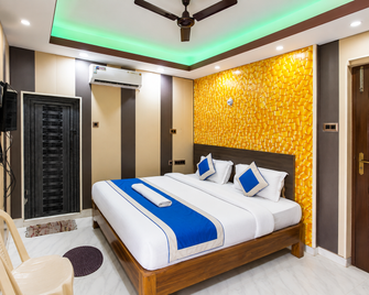 Goroomgo Hotel Puri Inn Puri - Near Temple and Walkable Distance From Swargadwar Golden Sea Beach - Puri - Slaapkamer