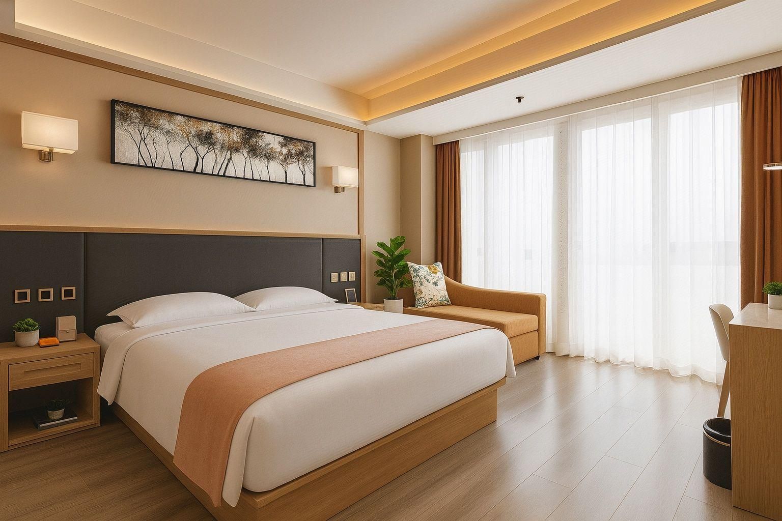 Yunqi Hotel - Kunming - Slaapkamer