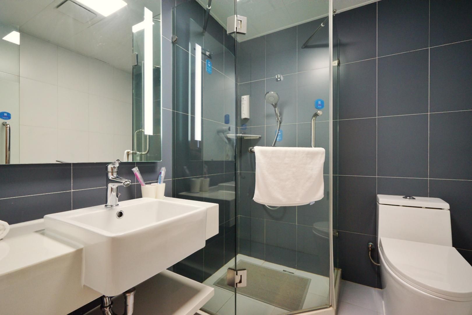 Hanting Hotel Shanghai Xujiahui East Nandan Road Branch - שנחאי - חדר שינה