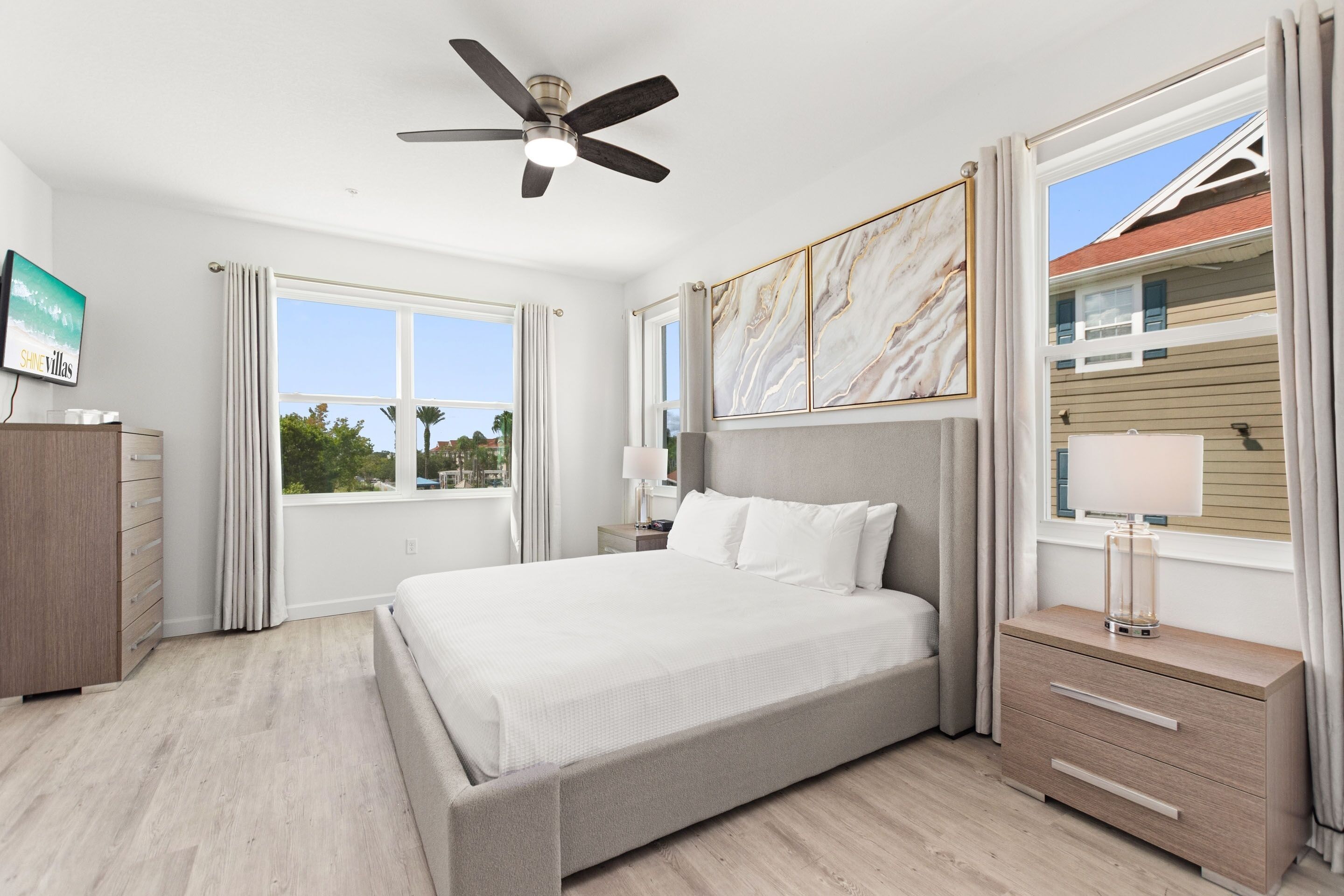 Boutique Retreat, Azzure Resort, Near Orlando And Disney By Shine Villas 6 Bedroom Townhouse - Davenport - Sovrum