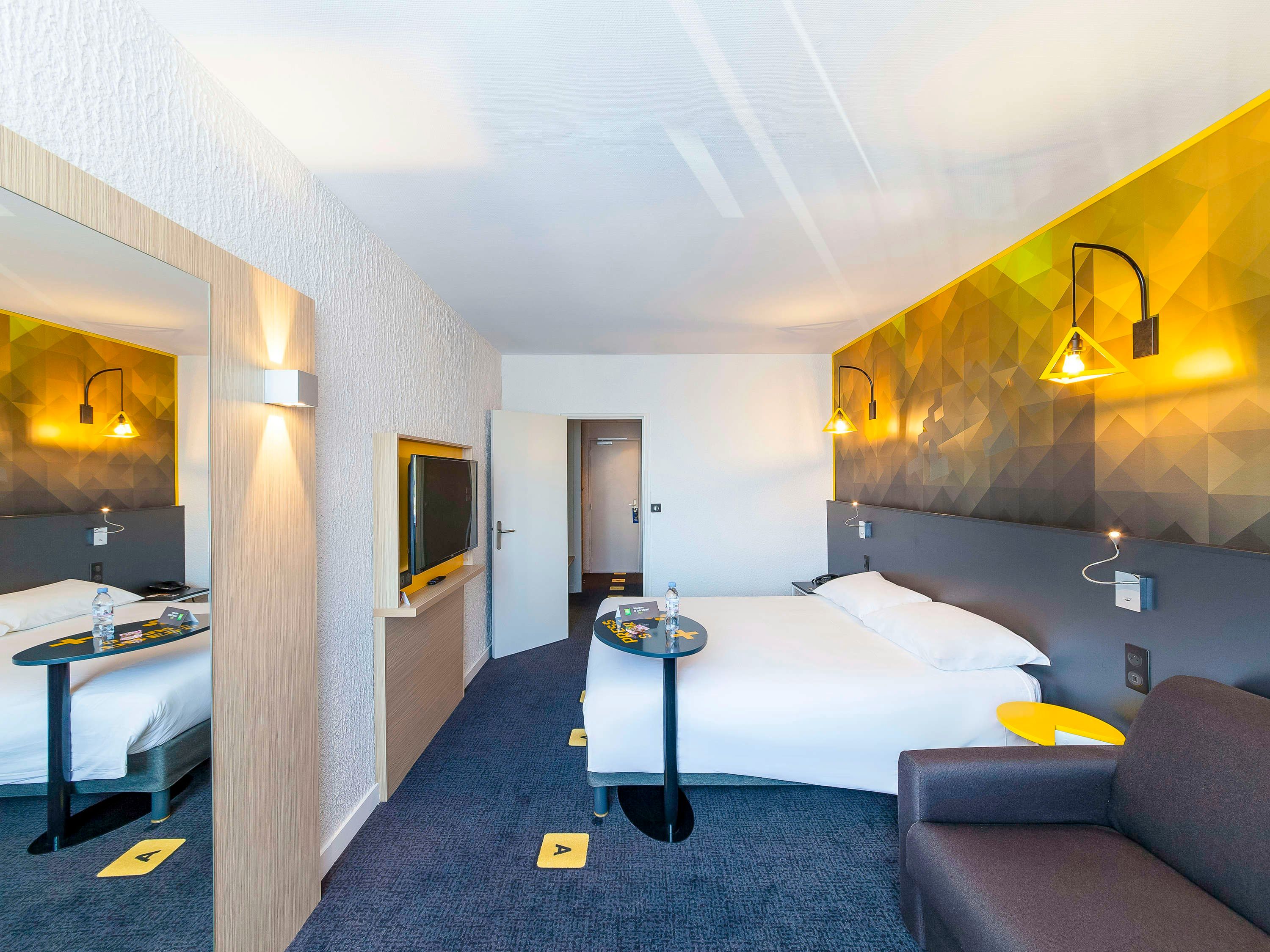 ibis Styles Poitiers Nord - פואטייה - חדר שינה