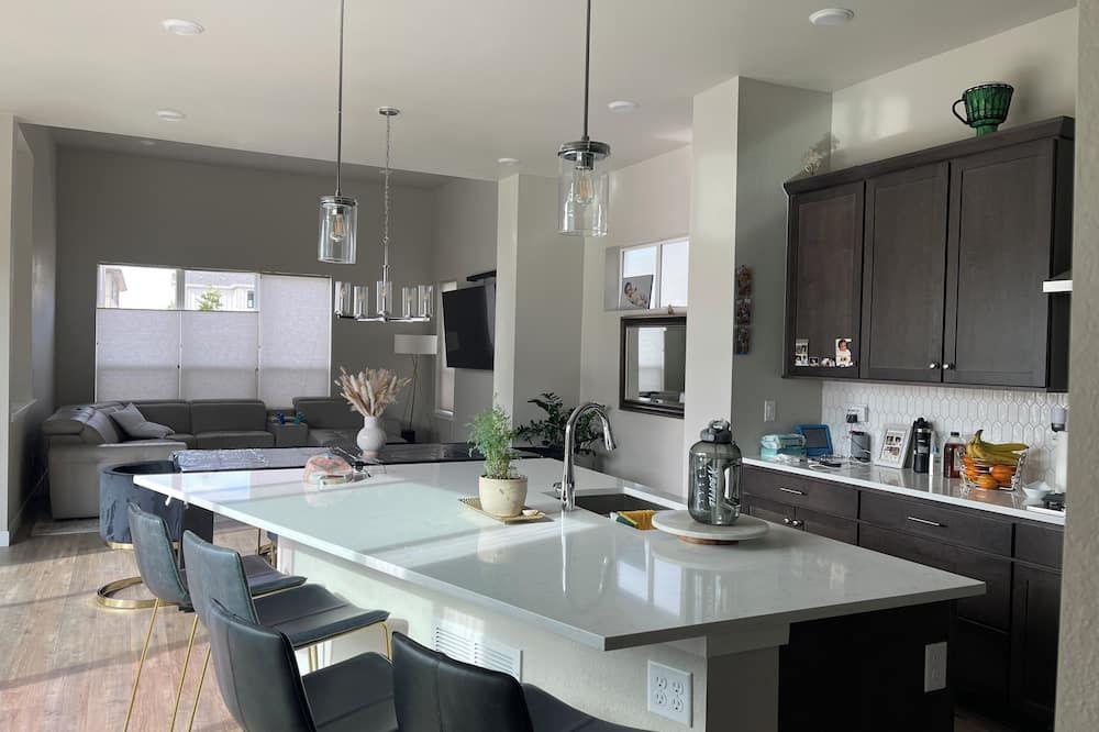 Charming 3-bedroom house with AC, fitness room, WiFi in delightful Denver - Denver - Cucina