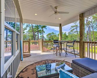 Dauphin Island Retreat 2 Blocks to Beach! - Dauphin Island - Balcón