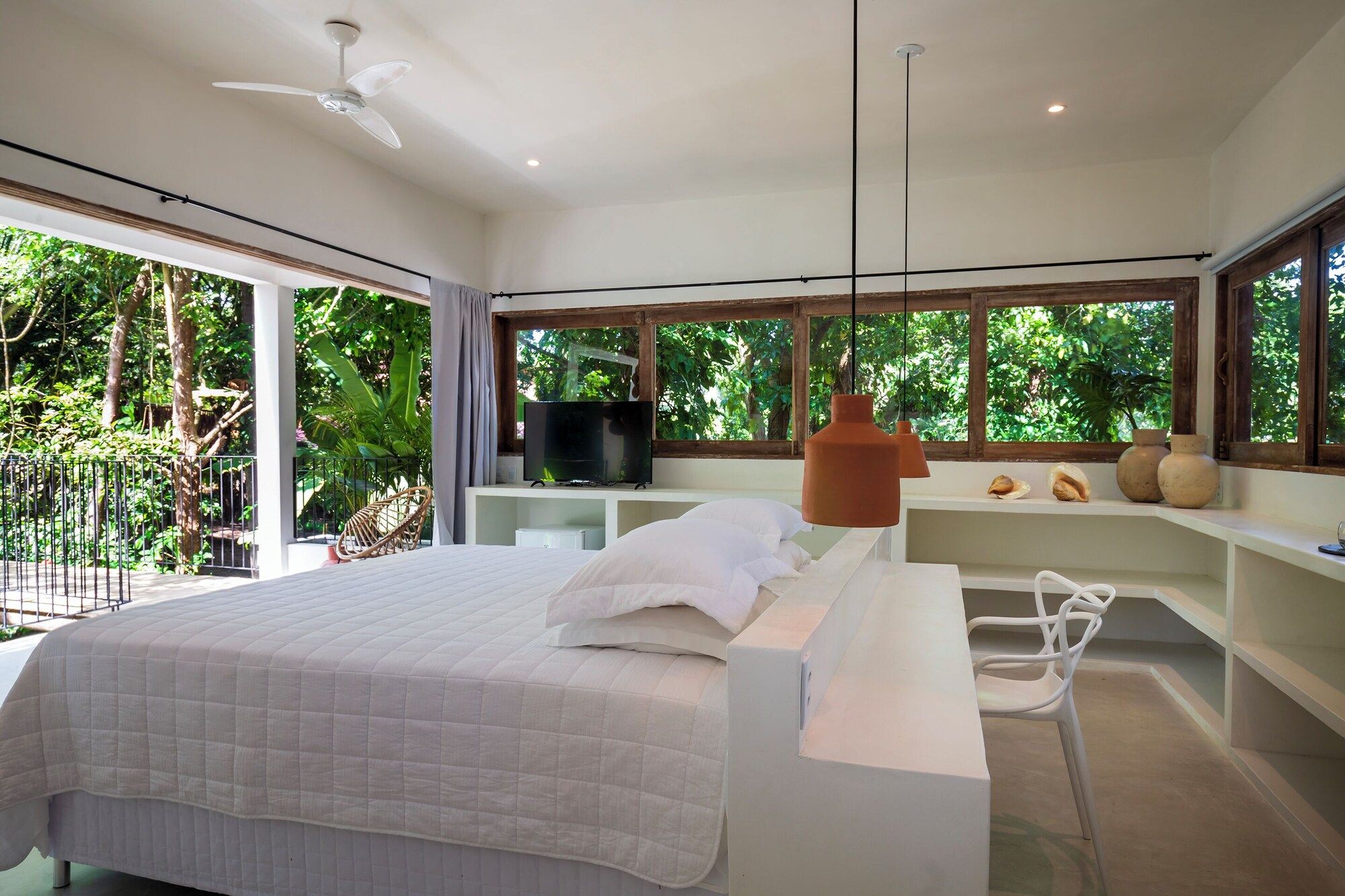 Pousada Seis e Meia - טרנקוסו - חדר שינה