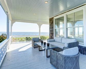 Stunning Seascape Home For A Dream Family Holiday - Old Saybrook - Balcony