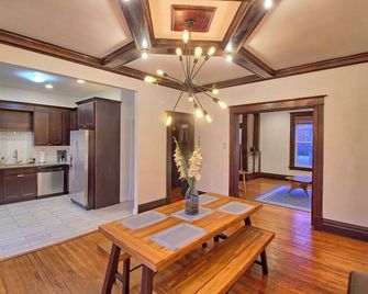 Tg Sanctuary | Historic 3br | Private Yard + Den - Saint Louis - Salle à manger