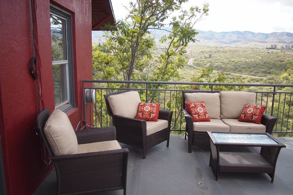 Balcony view of Comfortable Clarkdale retreat