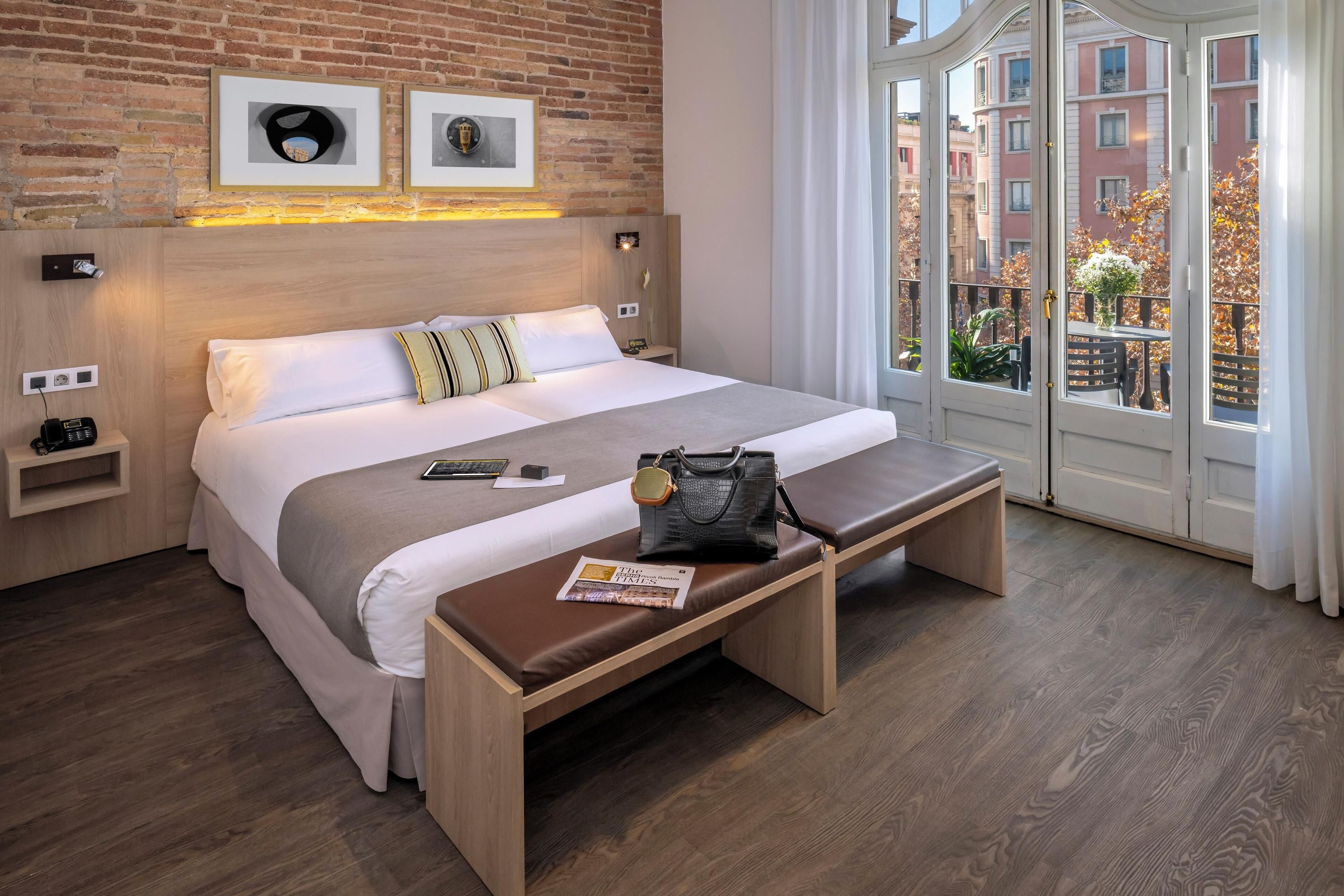 Hotel Serhs Rivoli Rambla - Barcelona - Bedroom