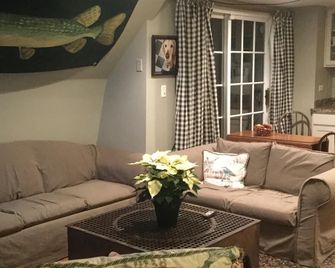 Cozy Coach House In Central Wheaton Illinois - Wheaton - Living room