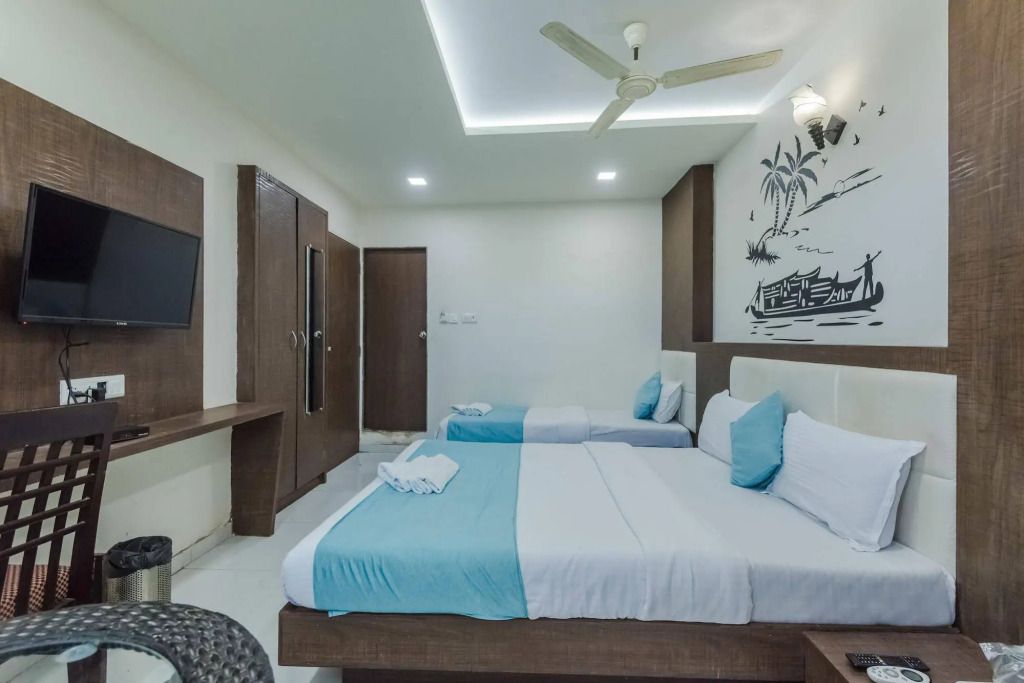 Hotel Alfa Grand - מומבאי - חדר שינה