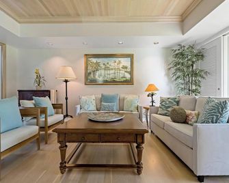 The Islands at Mauna Lani Point - CoralTree Residence Collection - Waikoloa Village - Sala de estar