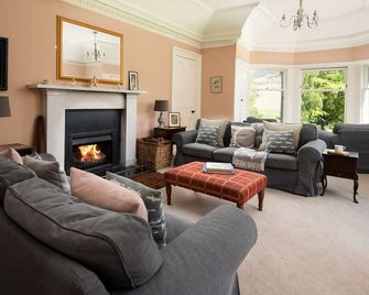 Mossfennan House & Annexe - Village Of Broughton 3 Miles, Peebles 14 Miles. - Biggar - Obývací pokoj