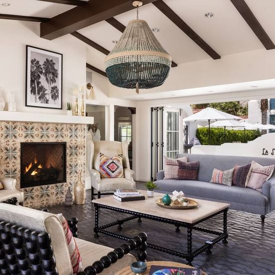 Living room view of La Serena Villas, A Kirkwood Collection Hotel