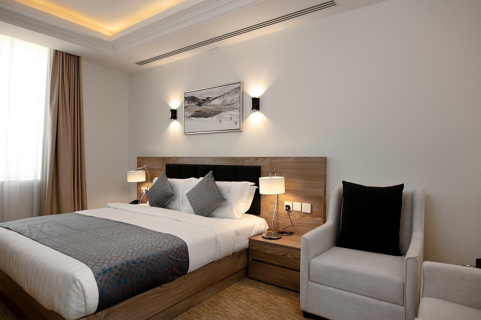 فندق براود الخبر - الخبر - غرفة نوم