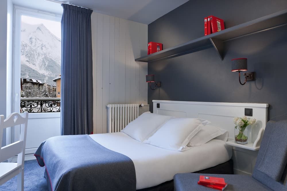 Hotel Le Faucigny - שאמוני מון-בלאן - חדר שינה