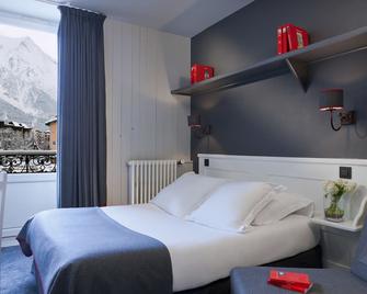 Hotel Le Faucigny - Chamonix-Mont-Blanc - Yatak Odası