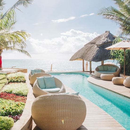 Pool view of Tulia Zanzibar Unique Beach Resort