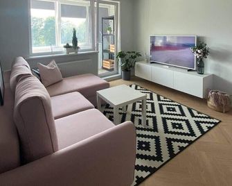 Vytautas Park Apartment With Free Parkin - Marijampolė - Wohnzimmer
