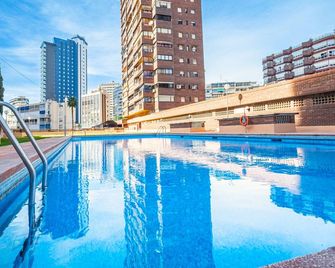 Los Pinos 9B Apartment Levante Beach-Old Town - Benidorm - Zwembad