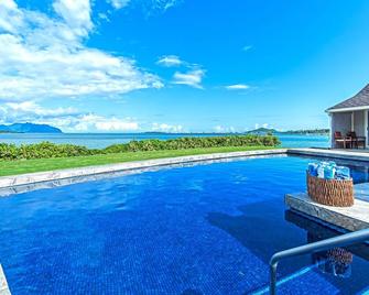 Waterfront, Pool/Spa Home With Amazing Views! No Cleaning Fee! - Kaneohe - Pool