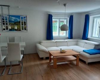 Apartment Laber - modern living in historic walls - Ettal - Wohnzimmer