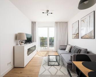 Sage Green Stylish Apartment - Warsaw - Living room