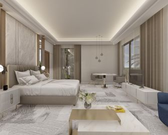 فوكو بوابة جدة أحد الفنادق من مجموعة فنادق إنتركونتيننتال - جدّة - غرفة نوم