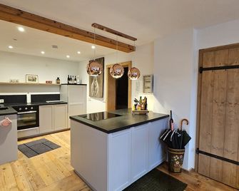 Steingaden-Urspring Ferienwohnung Bergze - Halblech - Keuken