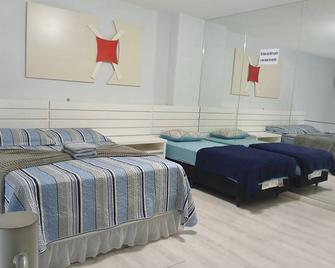 Saint Sebastian Flat 213 - Com Hidro! até 4 pessoas, Duplex, no centro - Jaraguá do Sul - Bedroom