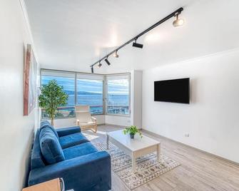 Ocean Bay 2D c Wifi y Vista al Mar - Viña del Mar - Living room