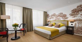 Hotel Victoria - Losanna - Camera da letto