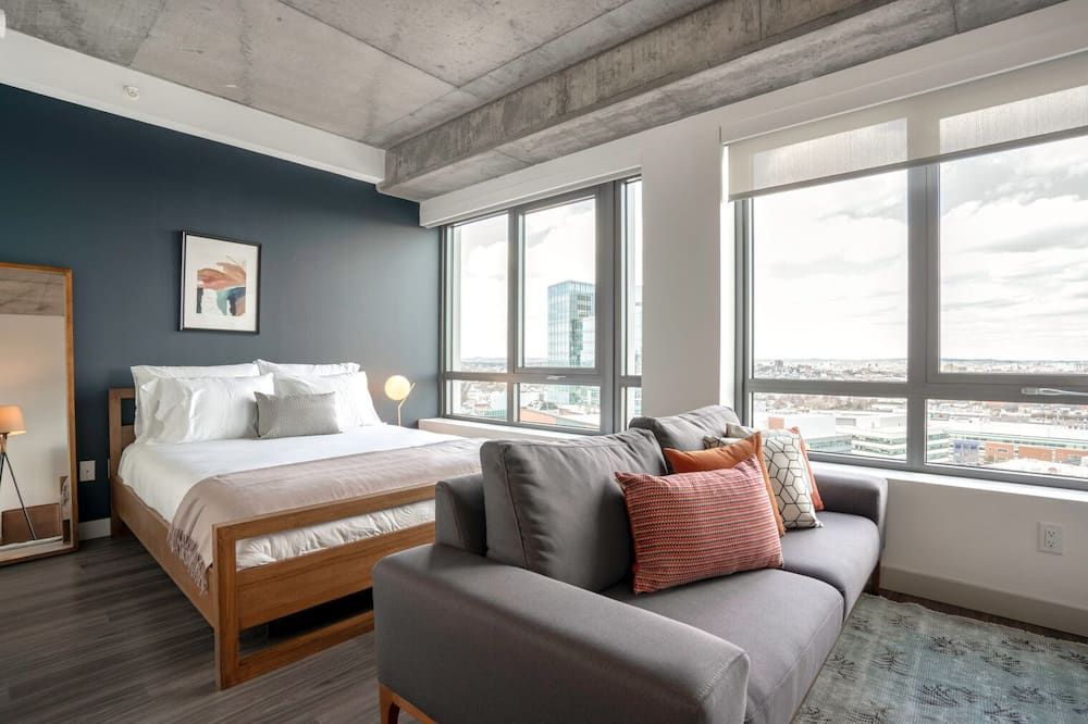 Crisp Kendall Square Studio W/ Gym, W/D By Mit, Mgh & River - קיימברידג' - חדר שינה