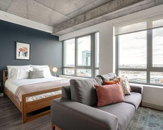 Crisp Kendall Square Studio W/ Gym, W/D By Mit, Mgh & River - קיימברידג' - חדר שינה