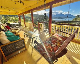 Lake Retreat: Stunning Views, Private Park-Like Paradise! - Lower Lake - Balcony