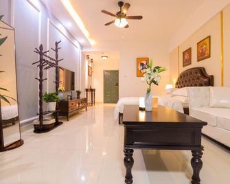 Hearing Huakai Apartment (Hefei North 1st Ring Marriott Plaza Branch) - Hefei - Bedroom